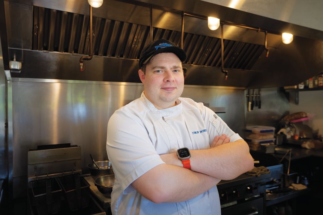 Chef Ivan Bondar escapes Ukraine.