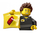 Un omino Lego tiene in mano un sacchetto di mattoncini Lego.