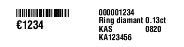 juwelier und schmuck etikett