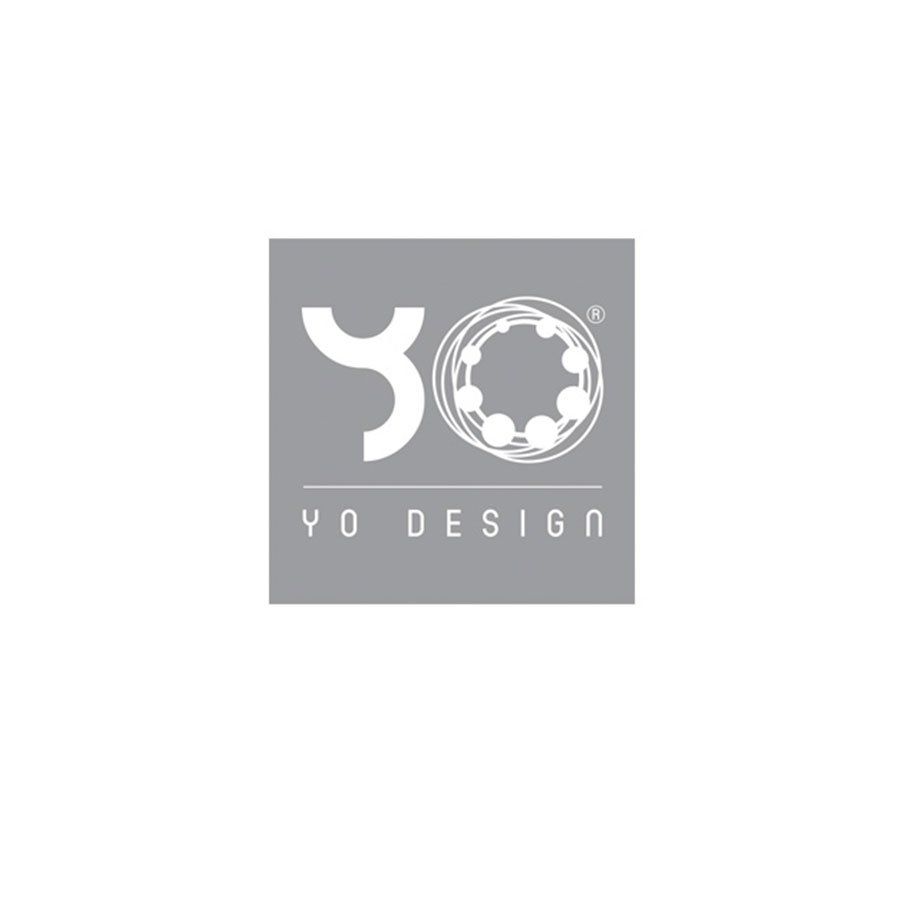 Ein Logo für eine Firma namens Yo Design.