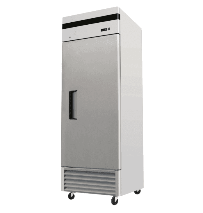 QBD Quality by Design Solid Single Door Reach In Freezer