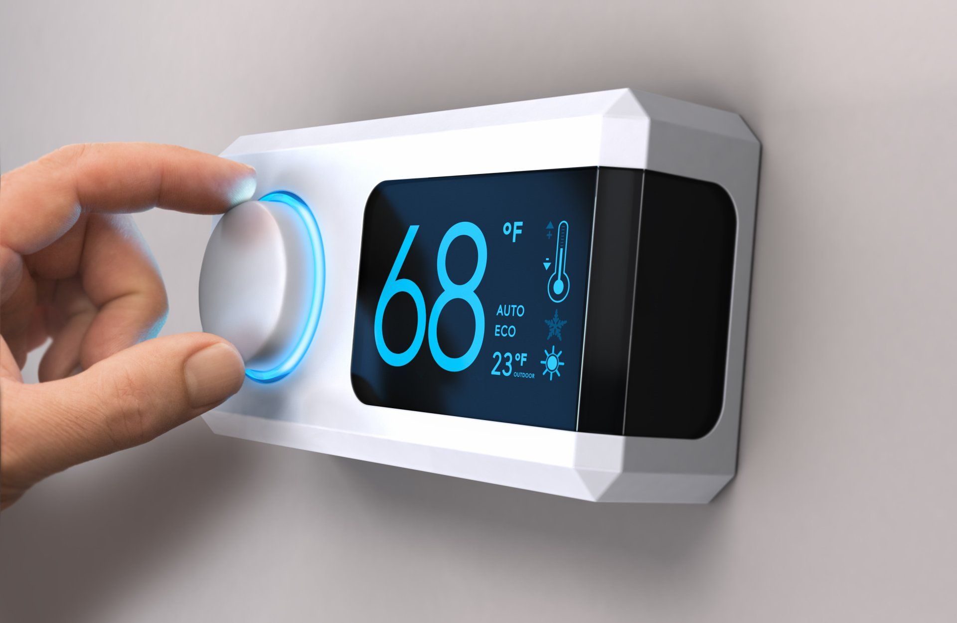 Home or Residential Thermostats with Smart Technology