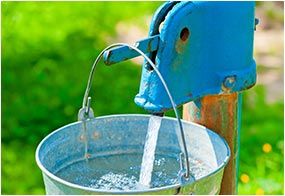 Bucket of Clean Water — Pumps in Tionesta, PA