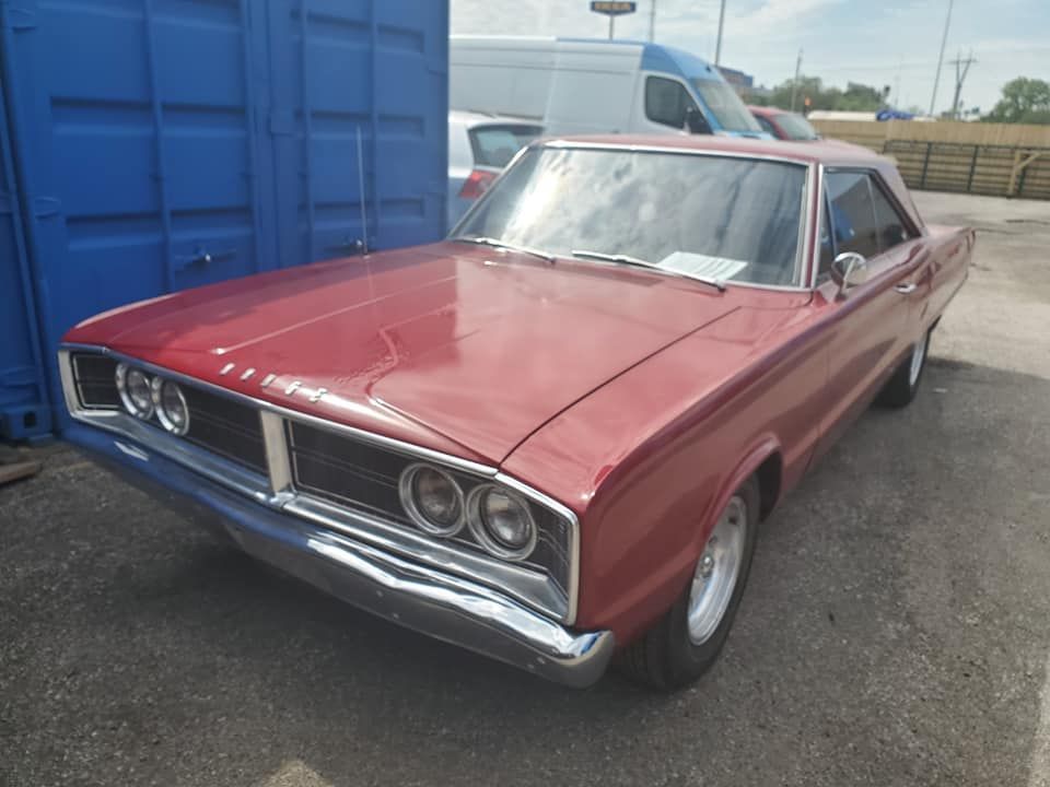 Classic Sedan Parked Outside Auto Shop | Jo Co Auto Repair