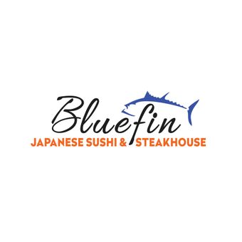 blue fin Japanese sushi & steak logo