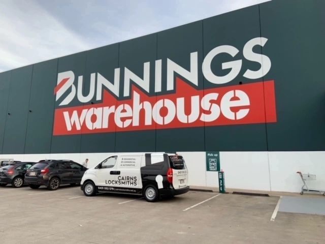 Bunnings Warehouse Exterior — Cairns Locksmiths in Mt Sheridan, QLD
