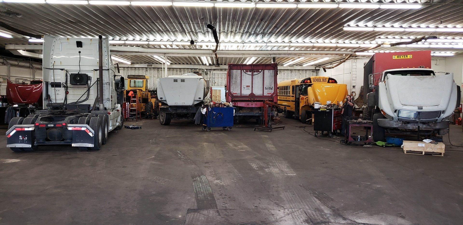 Our highly skilled service technicians are dedicated to providing exceptional maintenance and diesel repair services for your trucks. Trust the experts at Meyer Trucks.