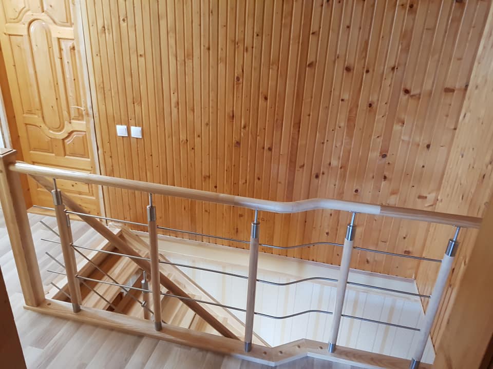 Laiptų, turėklų gamyba