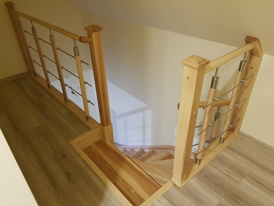 Laiptų, turėklų gamyba