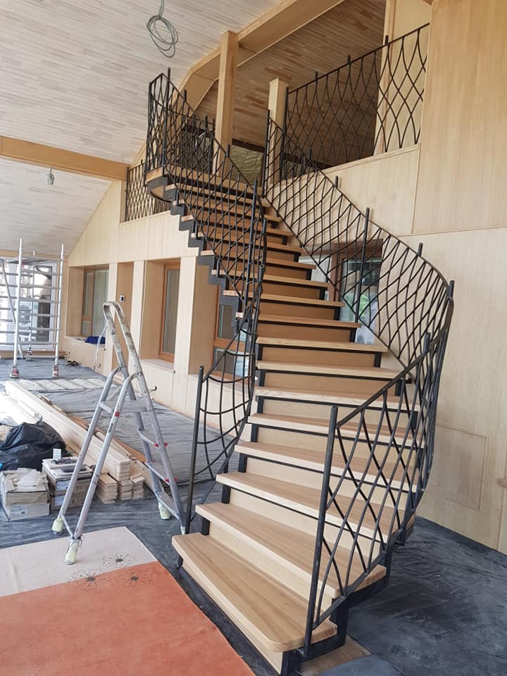 Laiptų, turėklų gamyba