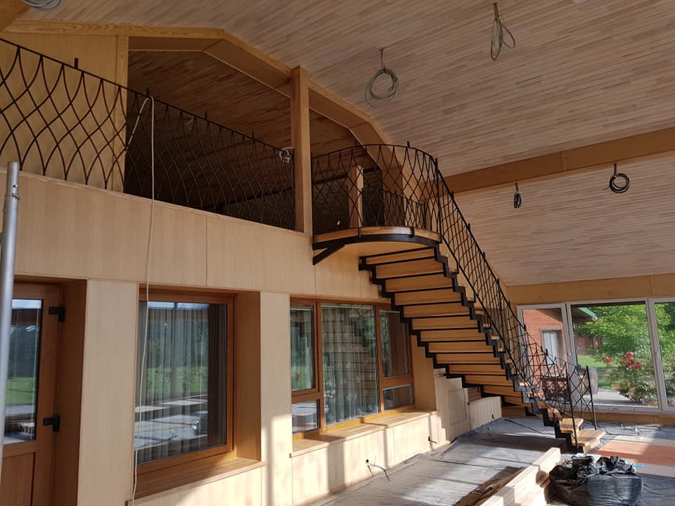 Laiptų, turėklų gamyba