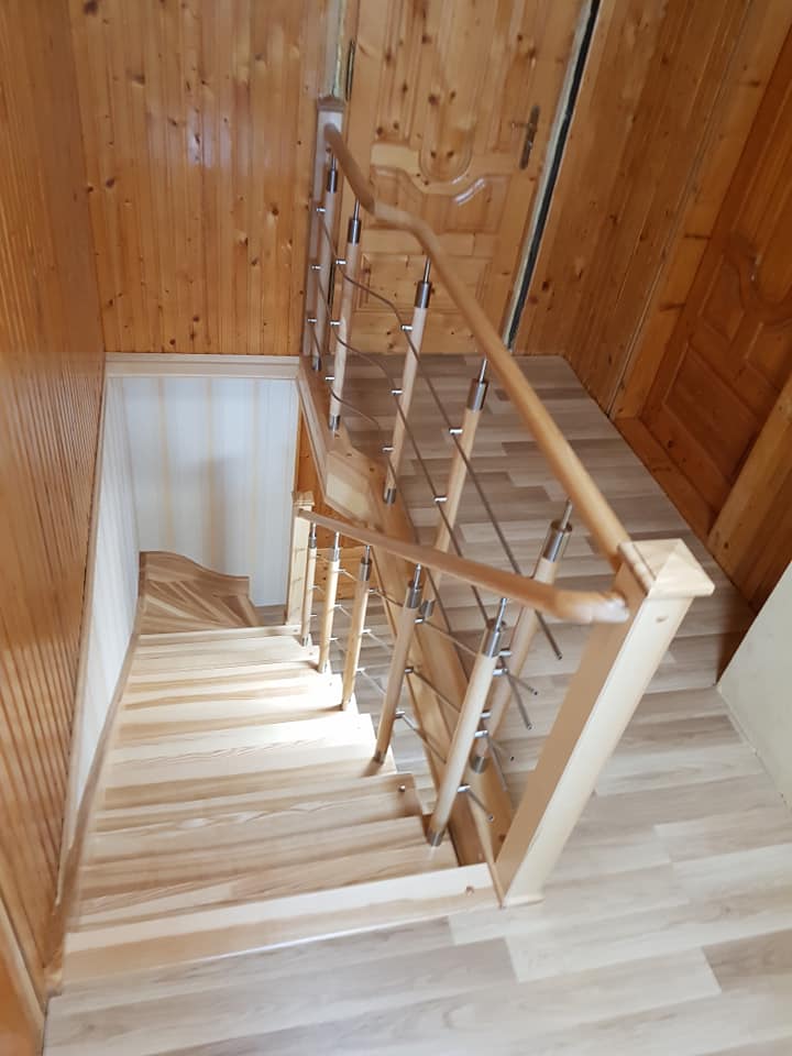 Laiptų, turėklų gamyba