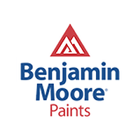Benjamin moore paints logo on a white background