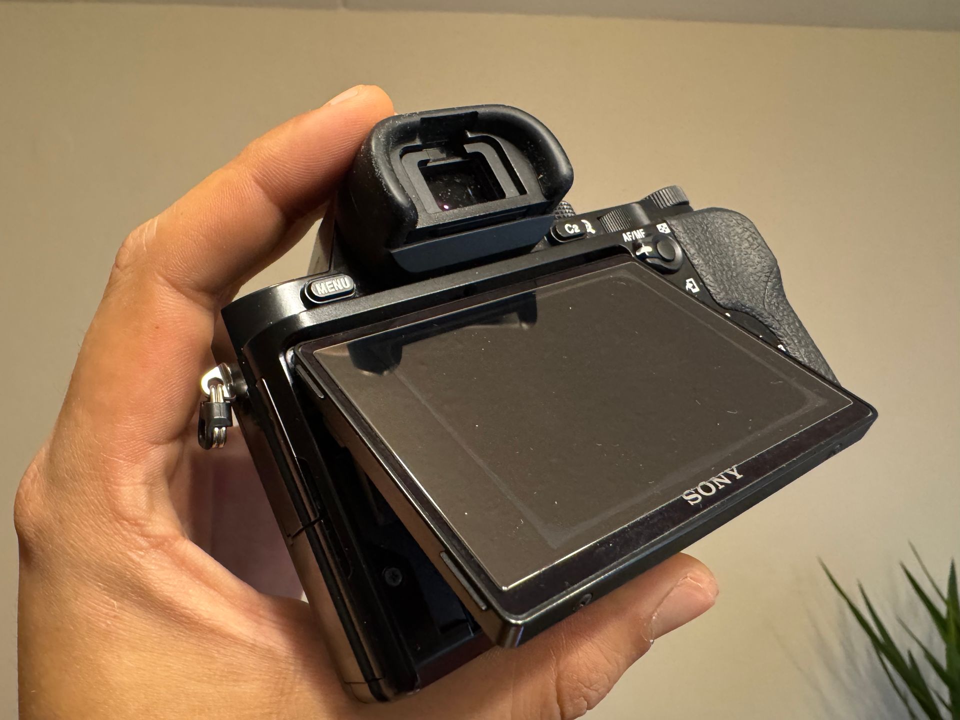 body of a sony a3 mark 1