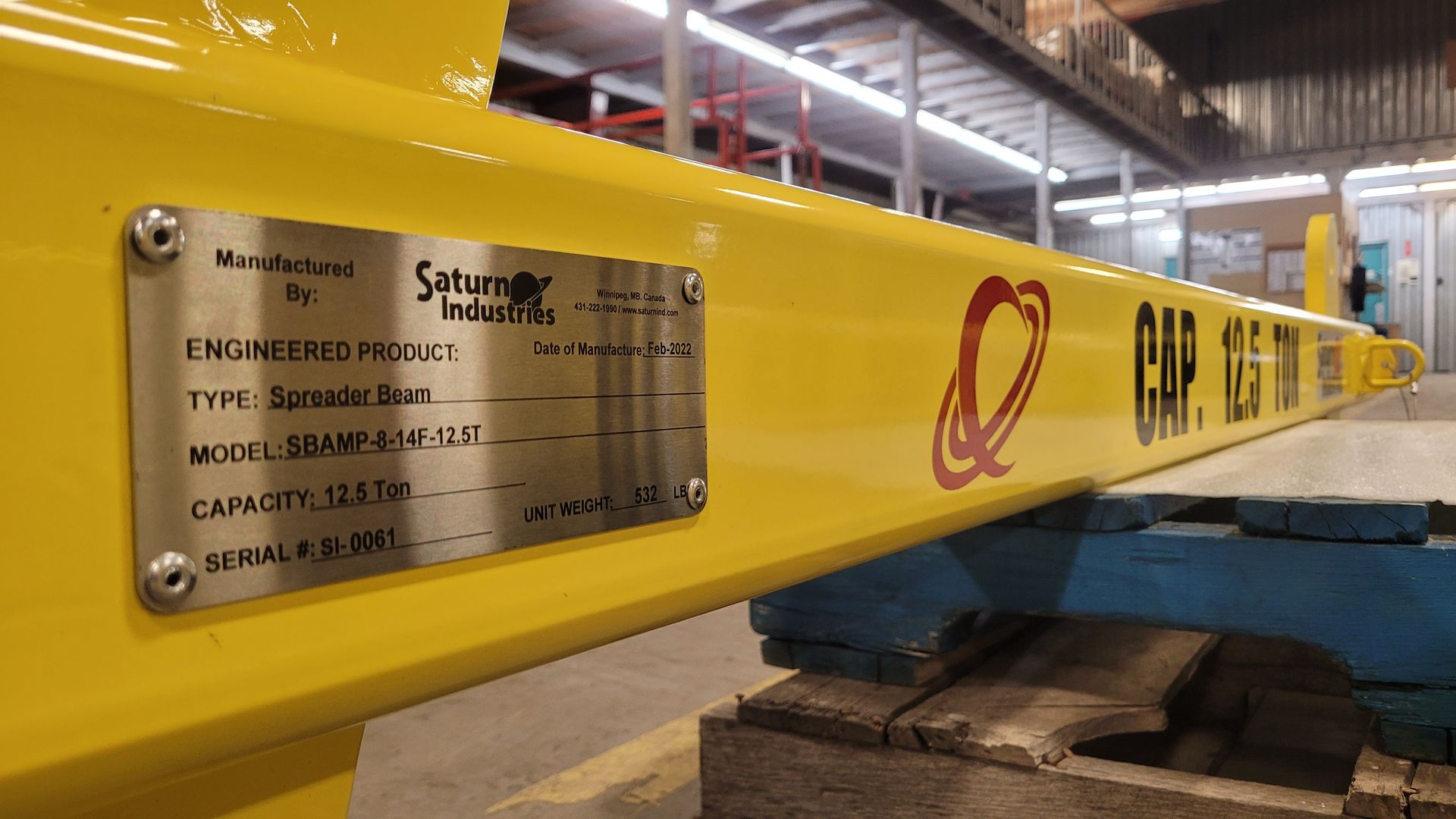 Saturn Industries - Lifting Beams