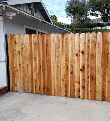 Row of Fence — Montclair, CA — Fence R Us