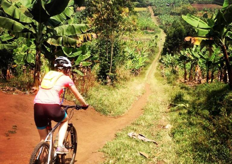 Adventurous mountain bike safari trip Uganda Mountain bike trips
