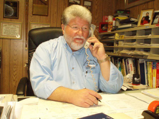 Owner Taking Call — Hickory, NC — Truck & Trailer Repair