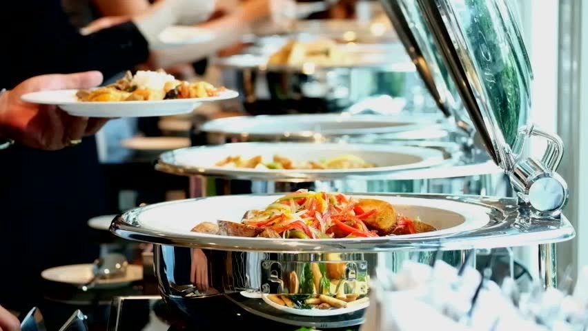 Conservación alimentos bufet
