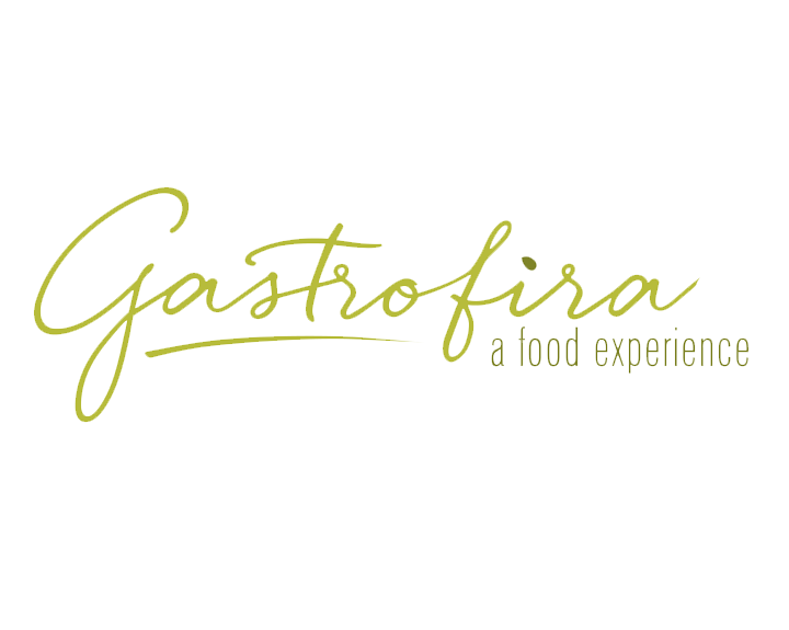 Un logotipo para Gastrofira, una experiencia gastronómica.