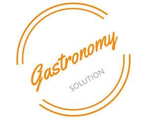 Un logotipo para una empresa llamada solución culinaria.