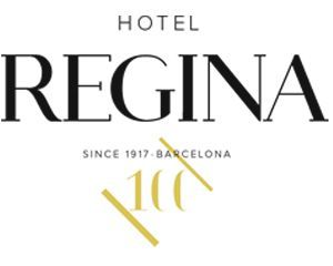 Un logotipo para el hotel Regina en Barcelona.
