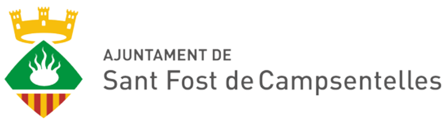 The logo for the ayuntamiento de sant fost de campsentelles