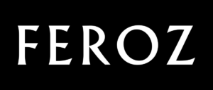 La palabra feroz está escrita en blanco sobre un fondo negro.