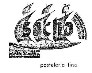 Un logotipo en blanco y negro para pastelería fina.