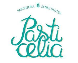 Un logotipo para Pasti Celia, una pastelería sin gluten.