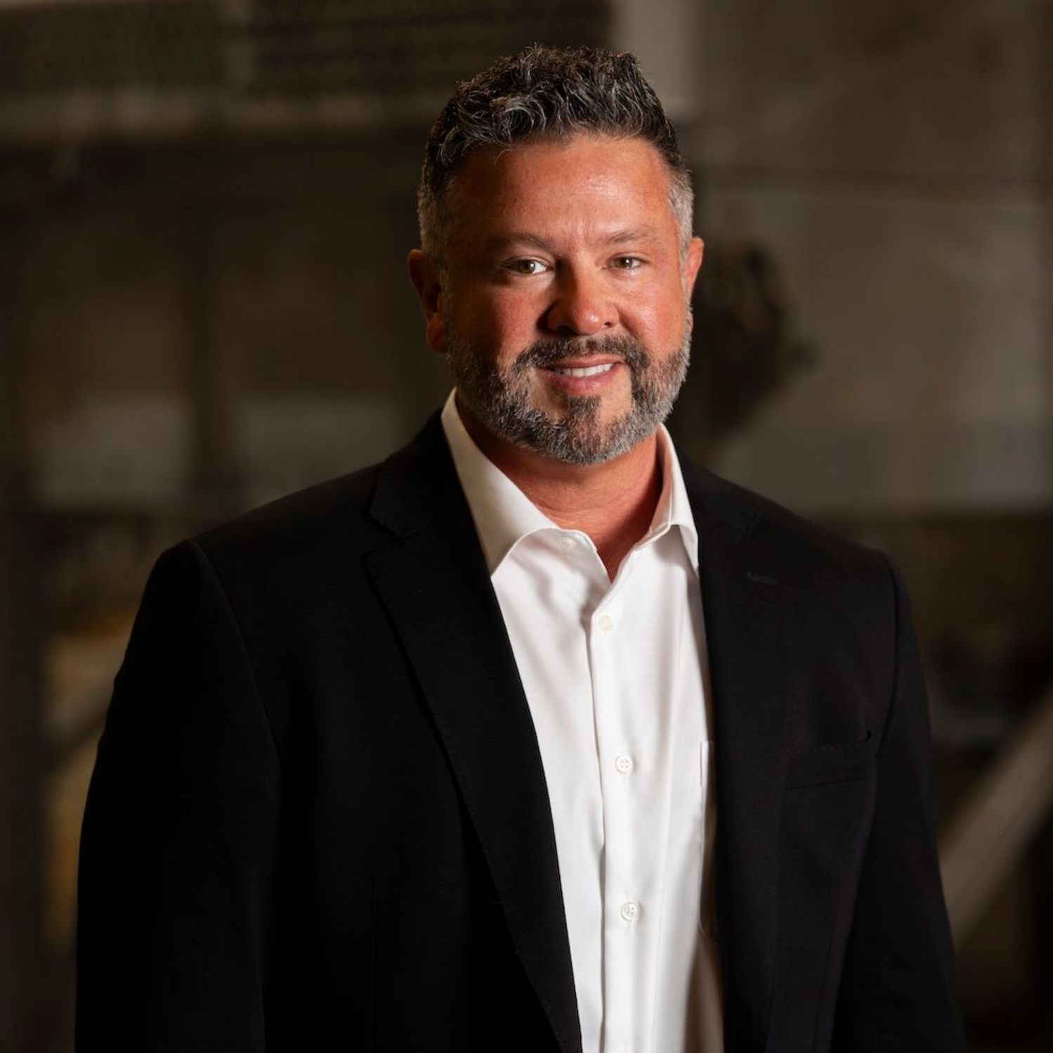 Rusty Kight in sports jacket