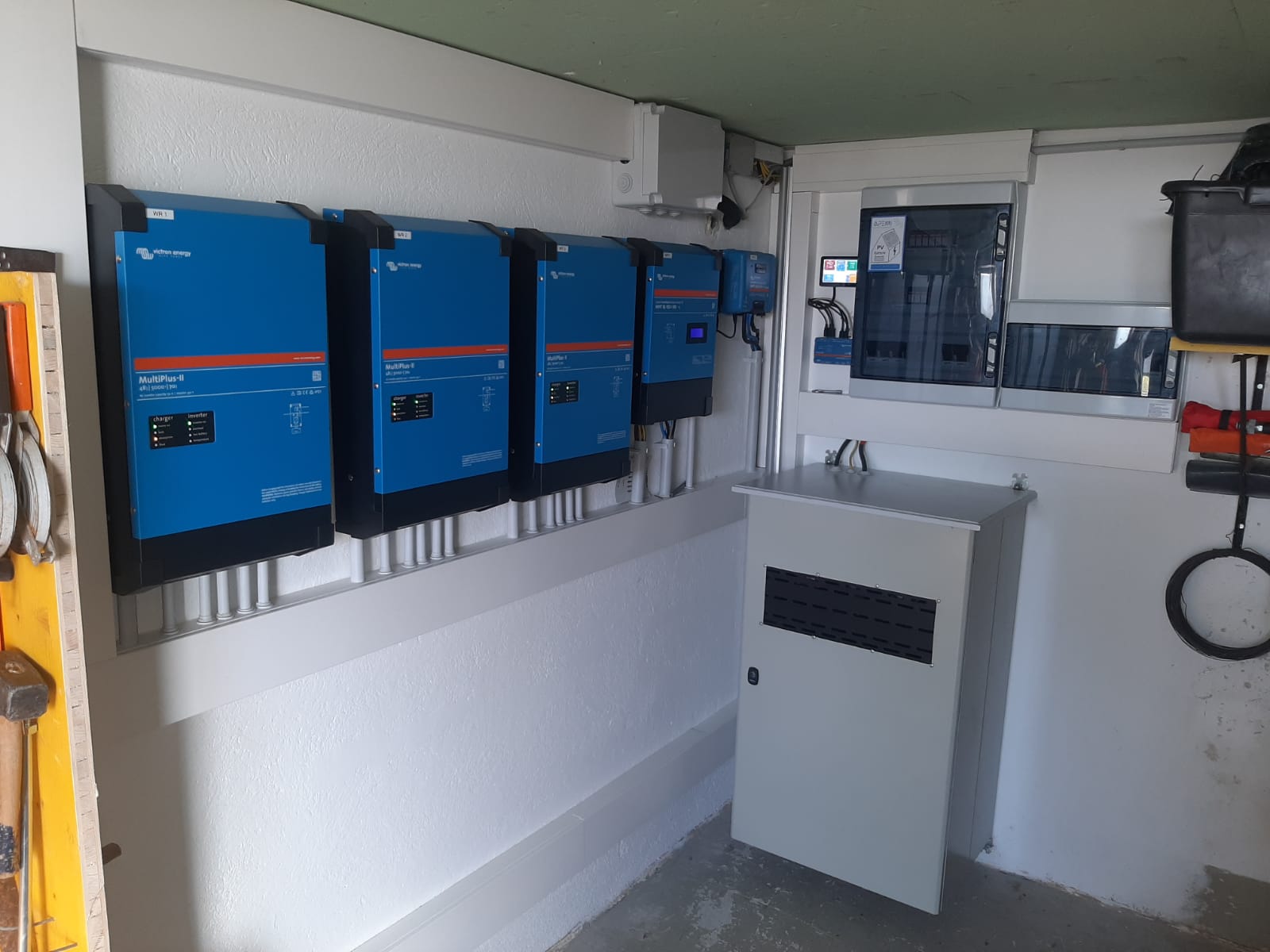 Hotter Energietechnik, Wandmontage, Dachmontage, Grenzzaun