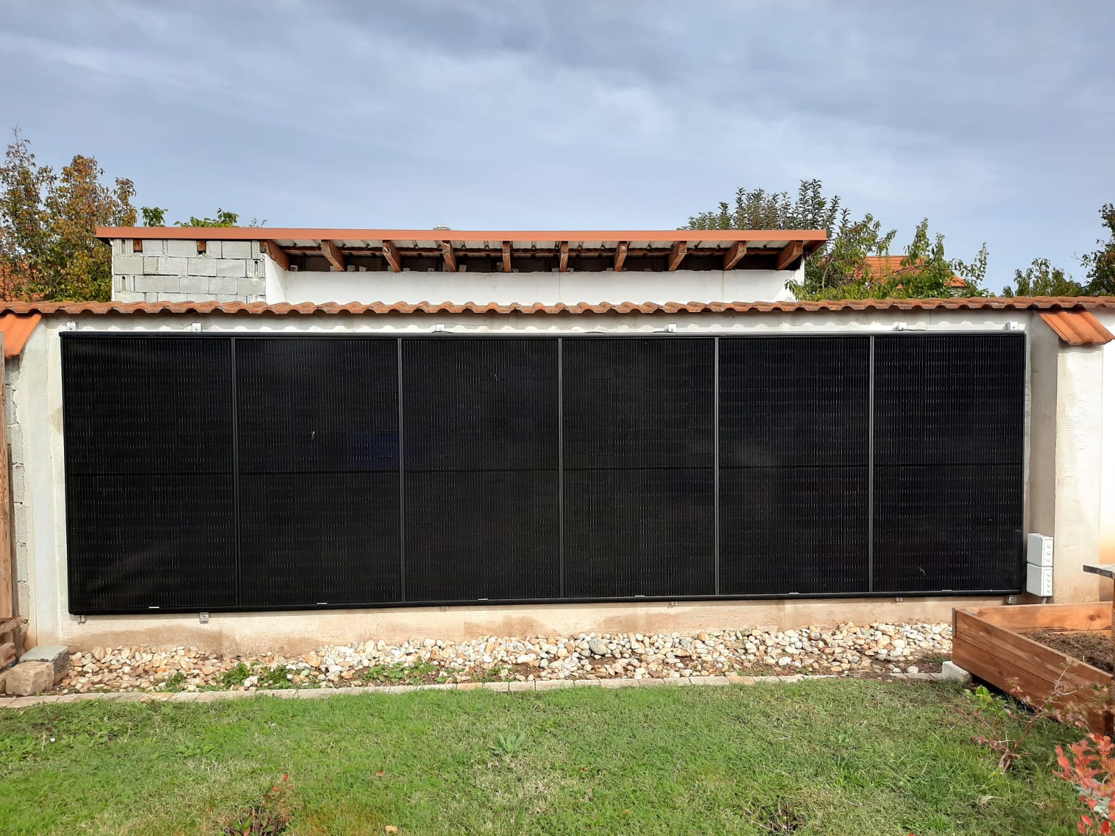 Hotter Energietechnik, Wandmontage, Dachmontage, Grenzzaun