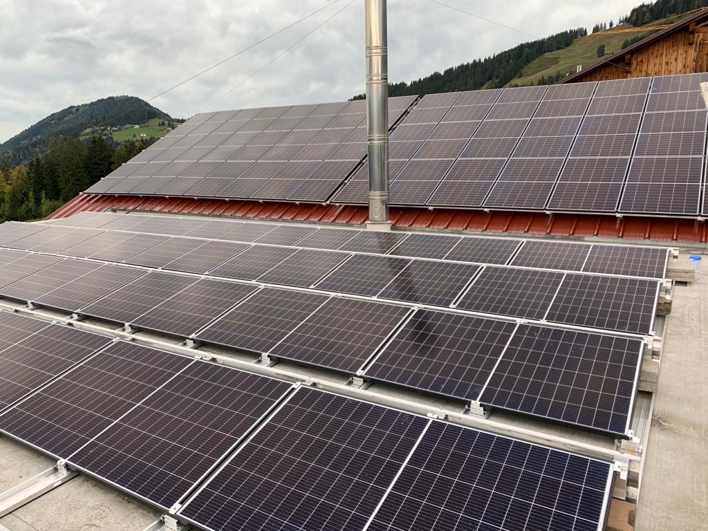 Hotter Energietechnik, Wandmontage, Dachmontage, Grenzzaun