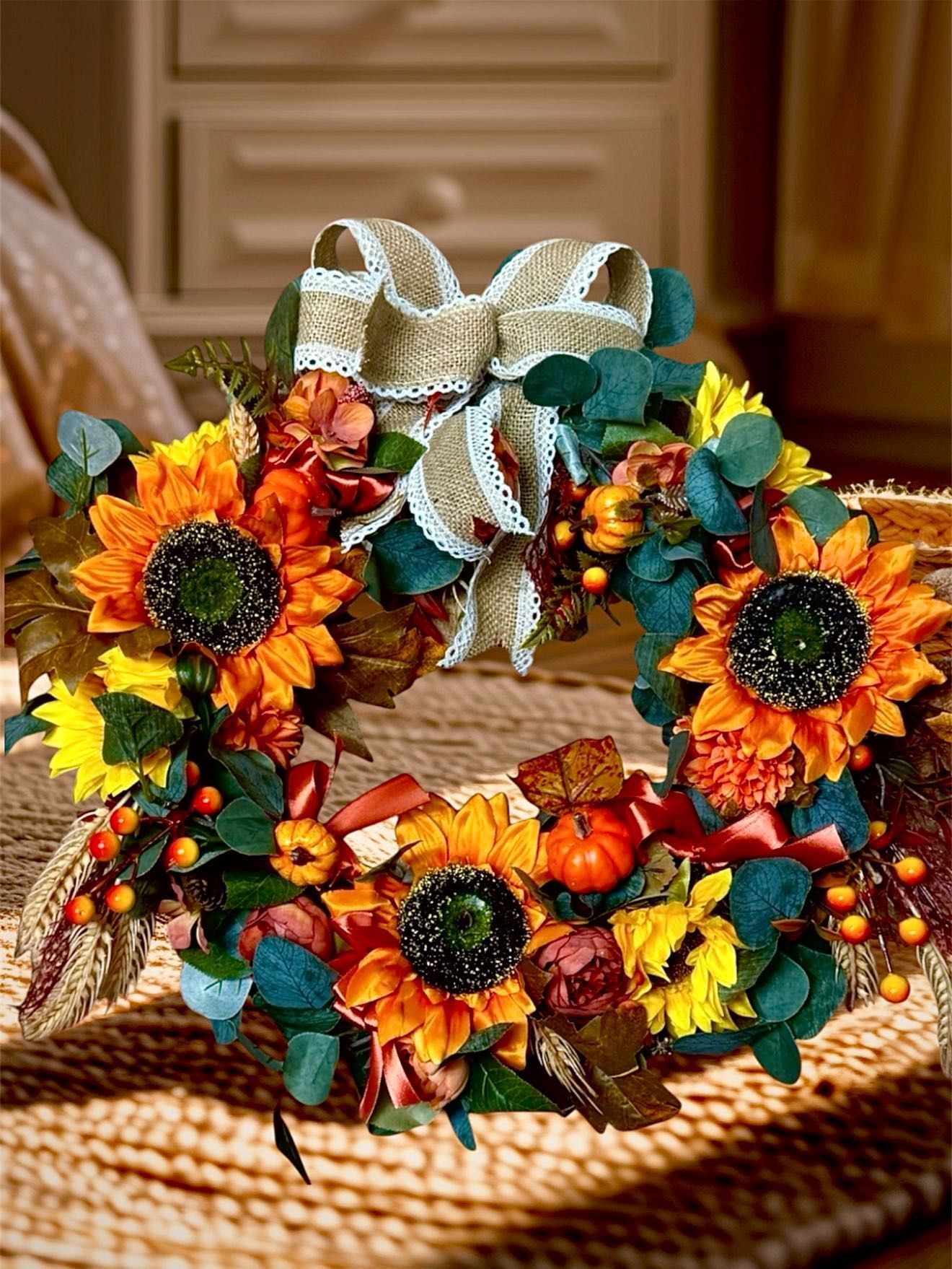 Petals Floral Design Door Wreath