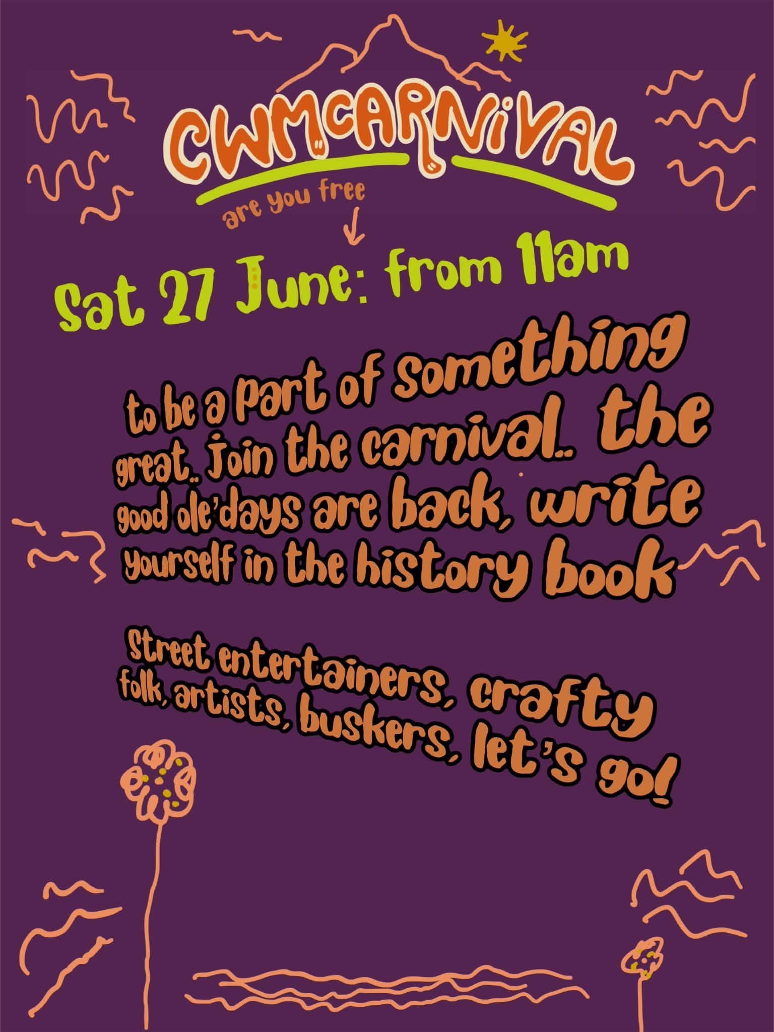 Cwmcarn Carnival Sat 27th June