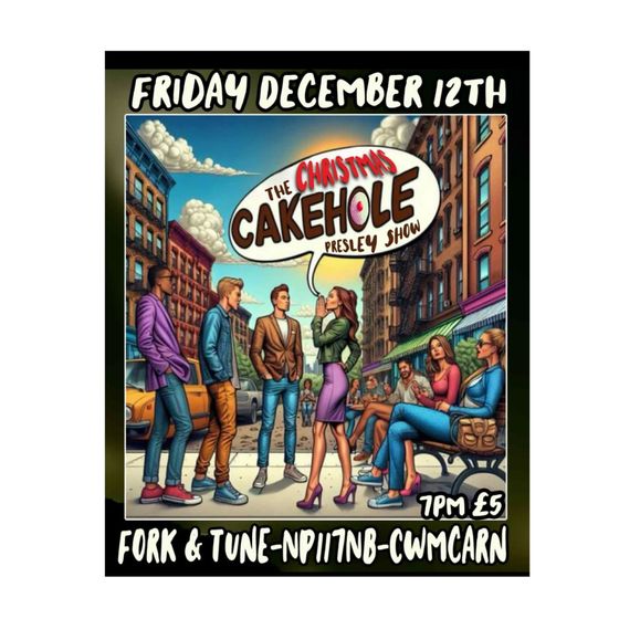 The Fork & Tune Event - The christmas cake hole