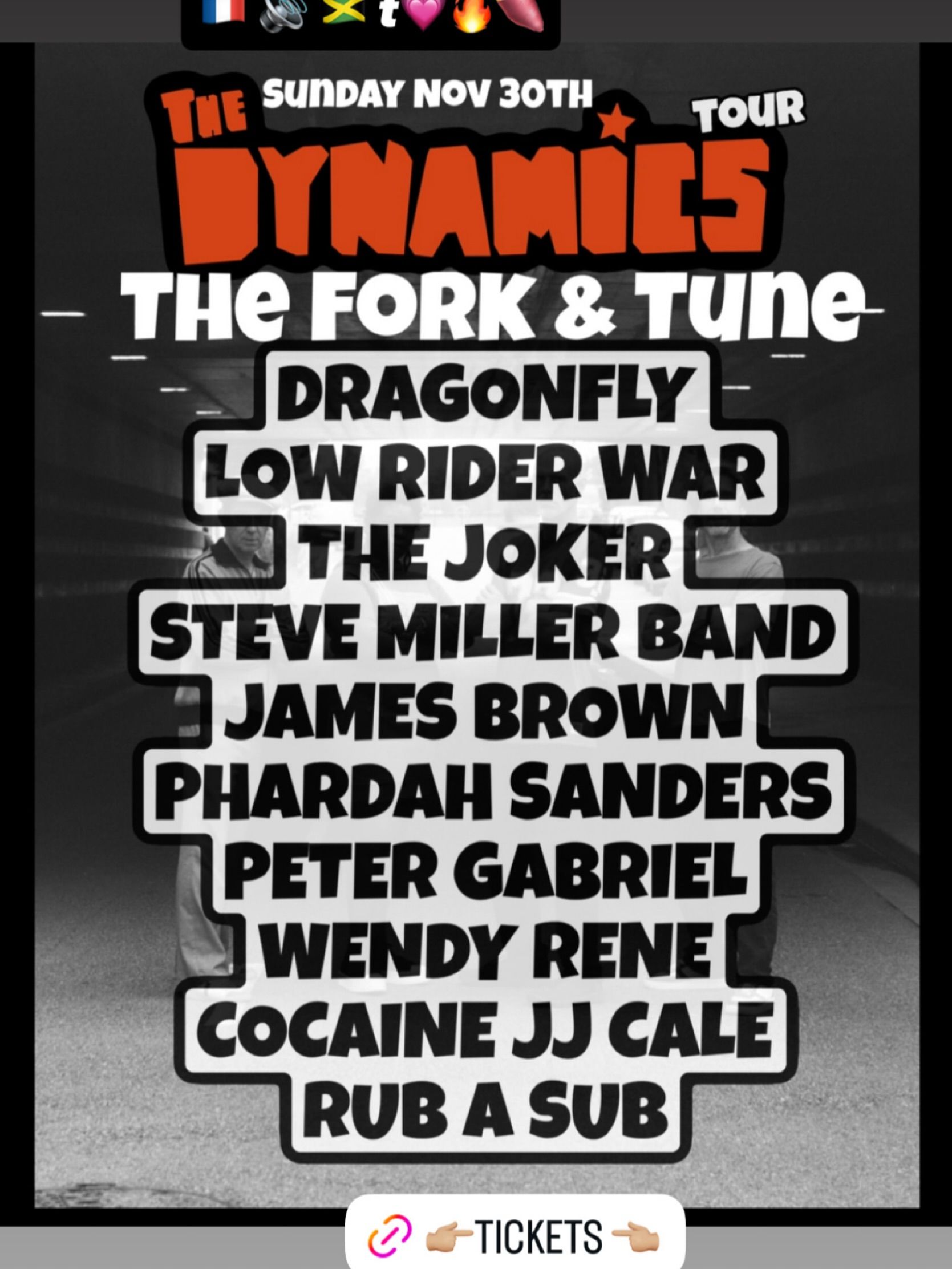 The fork and tune event