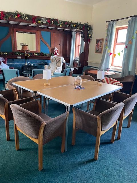 Cwmcarn Institute Lounge Room