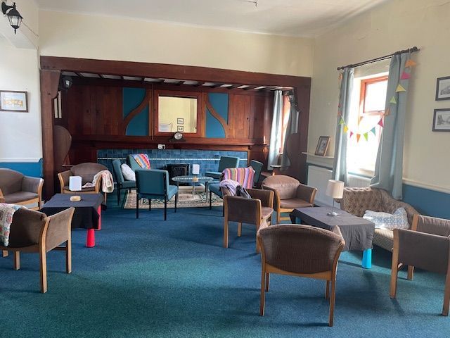 Cwmcarn Institute Lounge Room