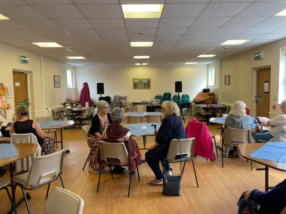 Cwmcarn OAP Hall - Inside room