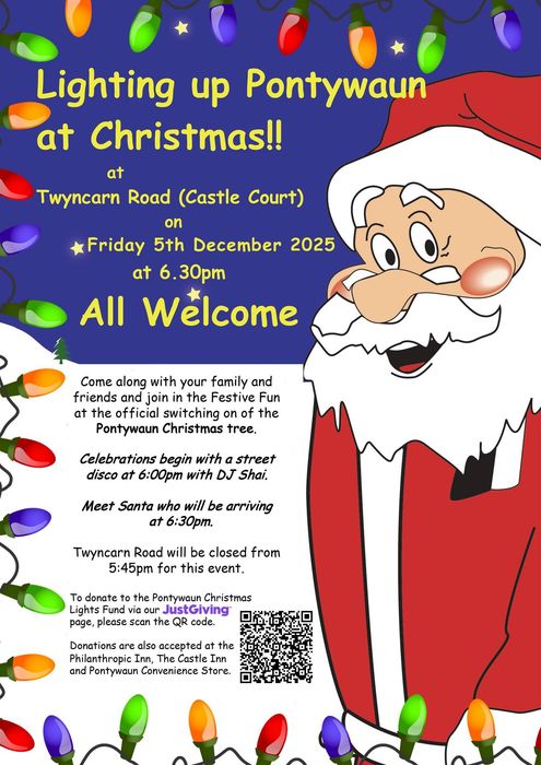 Pontywaun Christmas Lights