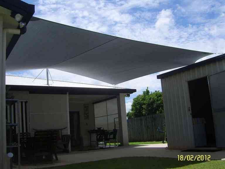 A Picture Of A House With  A Shed 	— Style Shades Installation In Atherton Tablelands, QLD