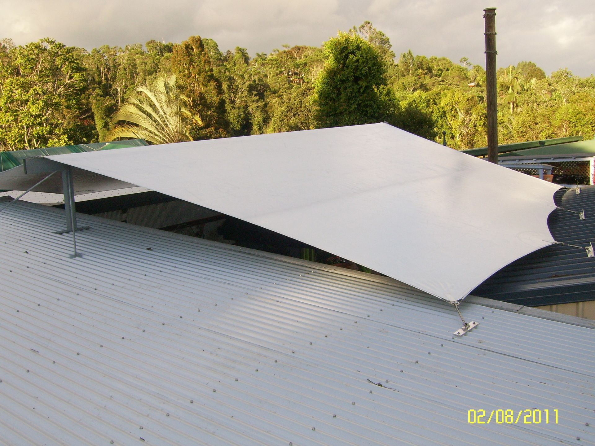 A Picture Of A Roof — Style Shades Installation In Edmonton, QLD