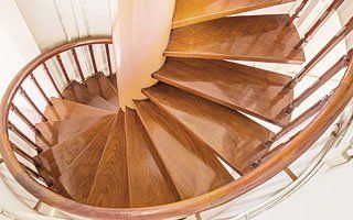 crafted wooden staircases