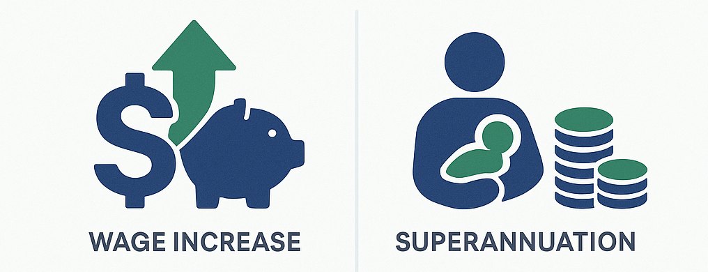Wage Increase and Superannuation updates from 1st July 2025 courtesy of DTE Consultants