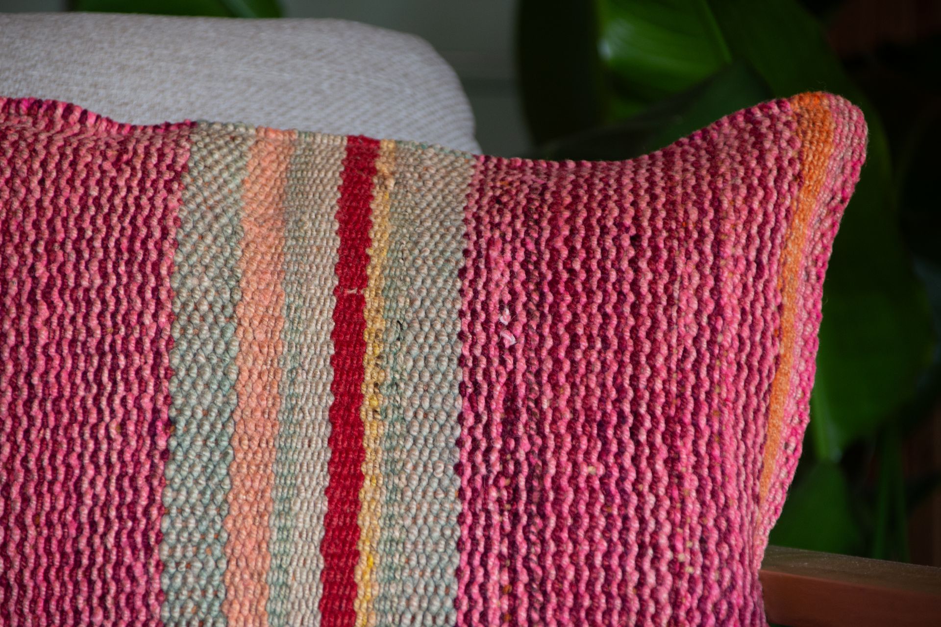 Rosé Lime Stripes - 45x45