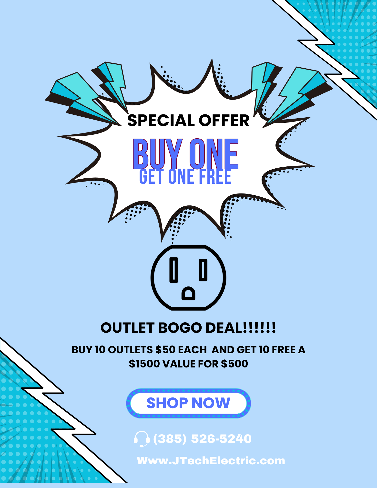 Blue ad: 