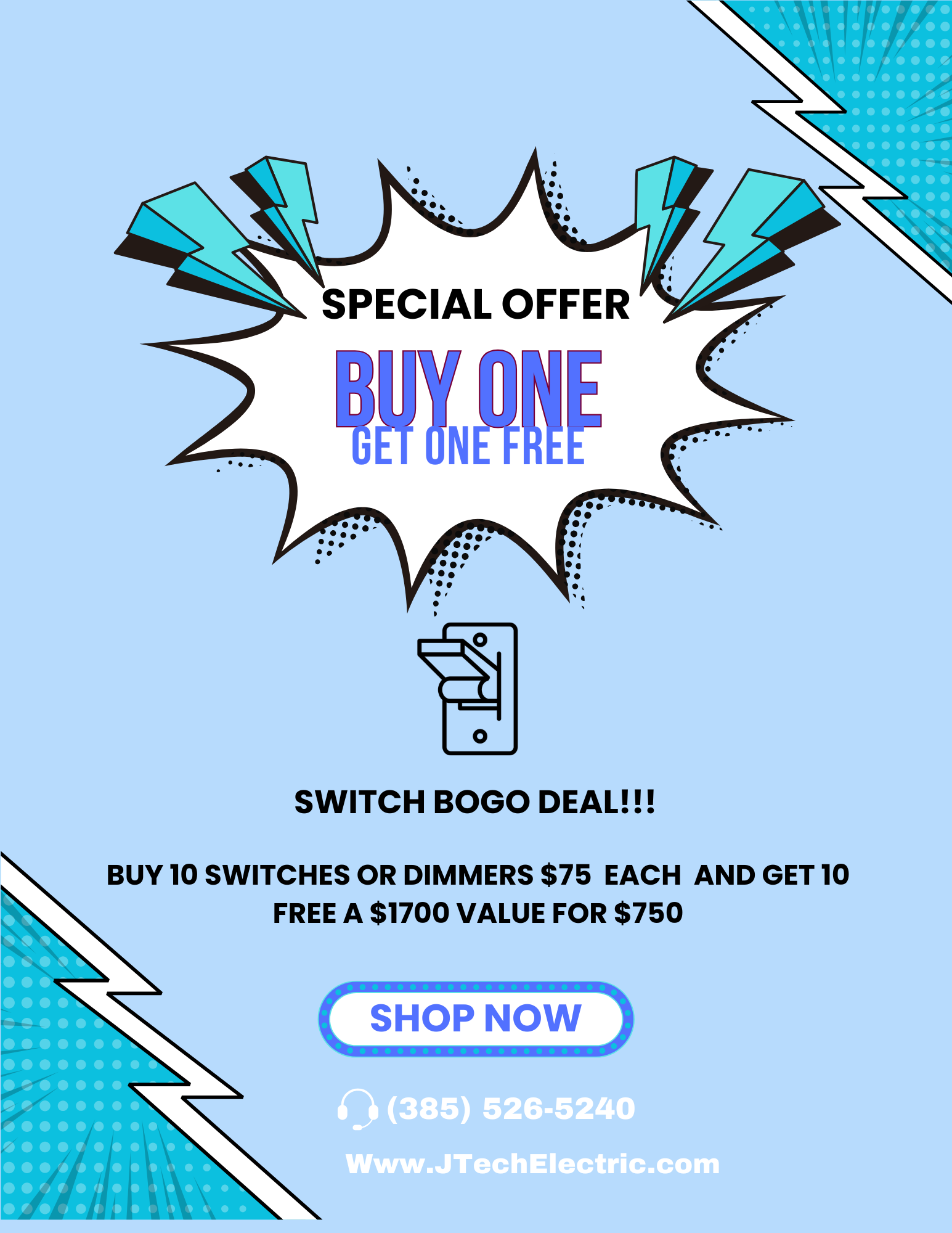 Promotional flyer: 