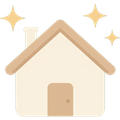 Home décor icon for a cozy boutique lifestyle.